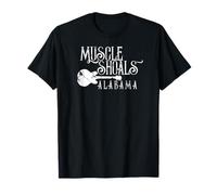 Muscle Shoals Alabama avec Guitar Swampy Soul Fans de musique T-Shirt