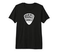Muscle Shoals Alabama Médiator pour Guitare T-Shirt Haut de Gamme