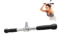 MuscleForge Accessoires Machine à Câble - Barre V 70 Cm, Barre Droite 50 Cm, Poignée Double D, Poignée D Rotative, Corde Triceps 120 Cm Extra-Longue - Dos Biceps Triceps Épaules, Maison & Salle