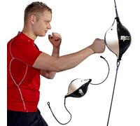 MuscleForge® Ballon de Boxe réflexe Suspendu à Une Corde élastique, Poire de Boxe pour l'entraînement des réflexes et de la Vitesse pour la Boxe et Le MMA