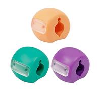 MuscleForge® Mâchoire Exercice Balle 3 Pieces, Jaw Trainer, Jaw Exerciser, Jawline Définir, Équipement Fitness pour Double Menton, Visage Mâcher Outil pour Femmes et Hommes