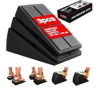 MuscleForge Planche inclinée kiné 3 pièces - Slant board antidérapante, angle 8,5°/17°/25,5°/34° - Élévation talon pour squat profond, mobilité cheville, étirement mollets - EPP 200 kg, compacte