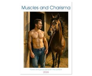 Muscles and Charisma (Wall Calendar 2026 DIN A4 portrait), CALVENDO 12 Month Wall Calendar: Serenity, sovereignty and masculinity - who could resist that