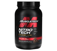 MuscleTech, Nitro Tech, Whey Gold 100 %, Chocolat Riche Double, 2,01 lb (910 g)