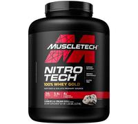 MuscleTech, Nitro Tech, Whey Gold 100 %, Cookies et Crème, 5 lb (2,27 kg)