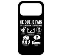 Muscu ce Que Je Fais Musculation Bodybuilding Gym Humour Coque pour iPhone 17 Pro Max