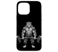 Musculaire Jaguar Bodybuilder Fitness Power Gym Coque pour iPhone 13 Pro Max