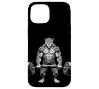 Musculaire Jaguar Bodybuilder Fitness Power Gym Coque pour iPhone 15