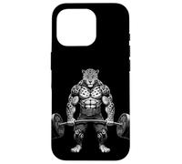 Musculaire Jaguar Bodybuilder Fitness Power Gym Coque pour iPhone 16 Pro