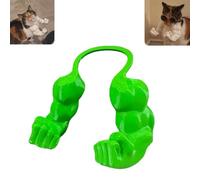Muscular Arms for Cats, Meowscles Cosplay, Pet Prop Neck 3D Printed Arm, Cat Muscle Arms, Creative Giant Arm, Halloween Cat Costume, Funny Pet Props Hanging for Kitten Birthday Party(Vert)
