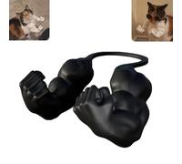 Muscular Arms for Cats, Meowscles Cosplay, Pet Prop Neck 3D Printed Arm, Cat Muscle Arms, Creative Giant Arm, Halloween Cat Costume, Funny Pet Props Hanging for Kitten Birthday Party(Noir)