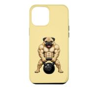 Muscular Carlin Kettlebell Fitness Design Coque pour iPhone 12 Pro Max
