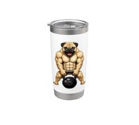 Muscular Carlin Kettlebell Fitness Design Gobelet isotherme en acier inoxydable double paroi