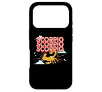 Muscular Scorpio Comic Zodiac October November Birthday Coque pour iPhone 17 Pro