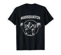 Musculateur Massquatch Bigfoot Squat Gym T-Shirt