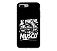 Musculation Bodybuilding Gym Humour Je Peux Pas, J'Ai Muscu Coque pour iPhone 7 Plus/8 Plus