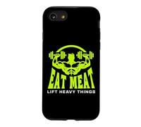 Musculation, Mangez de la Viande, soulevez des Objets Lourds, régime Carnivore Coque pour iPhone SE (2020) / 7/8