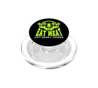 Musculation, Mangez de la Viande, soulevez des Objets Lourds, régime Carnivore PopSockets PopGrip pour MagSafe