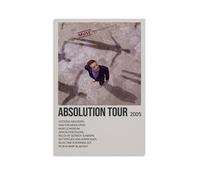 Muse Absolution Poster esthétique sur toile pour chambre à coucher, décoration murale sans cadre, 20 x 30 cm