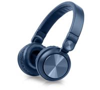 Muse Casque stéréo Bluetooth M-276 BTB Autonomie 10h Arceau réglable Bleu