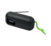 Muse Enceinte Portable Bluetooth avec Radio DAB+ / FM 10W Écran LCD et IPX4 Noir