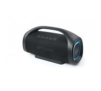 Muse Enceinte Sans Fil Bluetooth 300W avec Bass Boost et Effets Lumineux Noir