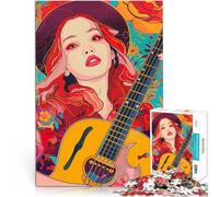 Muse harmonique Puzzles de 1000 pièces pour Adolescents Assemblage du modèle Décoration Murale, Cadeaux Uniques pour Anniversaire et Noël 38x26cm