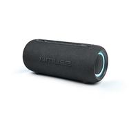Muse Haut-parleur Bluetooth M785BT résistant aux éclaboussures avec lumières intégrées - Puissance de 30 W - Mains libres - Paire stéréo possible - Port de charge USB-C - Port USB