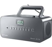Muse | Lecteur CD/MP3 portable avec radio, Bluetooth et USB | M-30BT | Noir | Portable | Sans fil | Fonction Bluetooth
