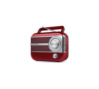 Muse M-056 Rouge métal - Radio FM portable