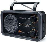 Muse | M-06DS | AUX in | Gris | Radio portable 2 bandes