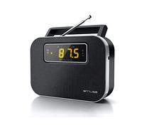 Muse M-081 R Radio-réveil Noir