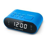 Muse M-10 BL - Radio-réveil - bleu