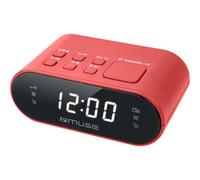 Muse M-10 RED - Radio-réveil - rouge