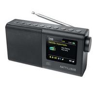 radio portable numérique noir - m117db - muse
