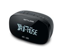 Muse M-150 CDB Radio portable Horloge Analogique et numérique Noir