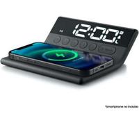 Muse M-168 WI Radio-réveil avec chargeur QI sans fil