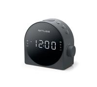 Muse M-185 CR Radio portable Horloge Numérique Noir