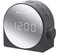 MUSE M-186 CMR - Radio Réveil - Grand afficheur Blanc - PLL FM/MW