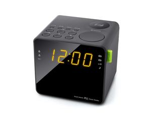 Muse M-187CR Radio portable Horloge Numérique Noir