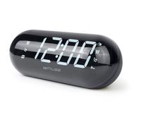 Muse M-19 GL Radio portable Horloge Numérique Noir