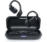 Muse M-228 AC Écouteurs Bluetooth Ouverts avec Conduit d'air Bluetooth 5.4, étui de Charge, jusqu'à 24 Heures d'autonomie, 8 Heures par écouteur, USB-C, sans Fil avec Batterie intégrée
