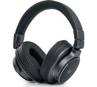 CASQUE BLUETOOTH PREMIUM ASPECT CUIR NOIR + MAINS LIBRES - MUSE