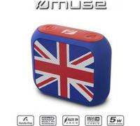 Muse M-312 BTK - Haut-parleur - pour utilisation mobile - sans fil - Bluetooth - 2 watt Bleu, Rouge, Blanc G
