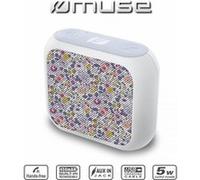 Muse M-312 LIBERTY - Haut-parleur - pour utilisation mobile - sans fil - Bluetooth - 2 watt Rose, Violet, Blanc G