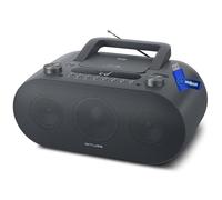 Muse M-35 BT Lecteur CD Bluetooth, Radio FM, Lecteur MP3, USB, Alimentation Secteur et Batterie, Noir+ clé USB 32gigas