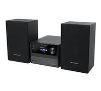 Muse Micro-chaîne Hi-Fi M-70 DBT – Bluetooth, FM/DAB+, CD/MP3, USB – 2x20W, 60 stations, Noir