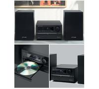 MUSE Micro-chaîne Hi-Fi M-62 BTS Bluetooth 5.0 CD/MP3 USB FM AUX 2x10W Noir