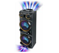 muse mini-chaîne 800w noir avec bluetooth m1988dj