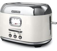 Muse MS-120SC - Grille-pain Muse, 1 000 W, crème